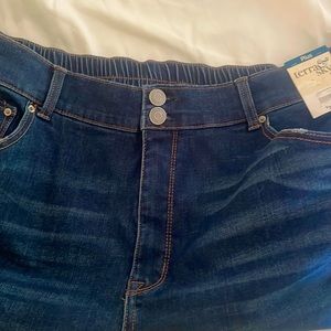 Terra & Sky plus size capri